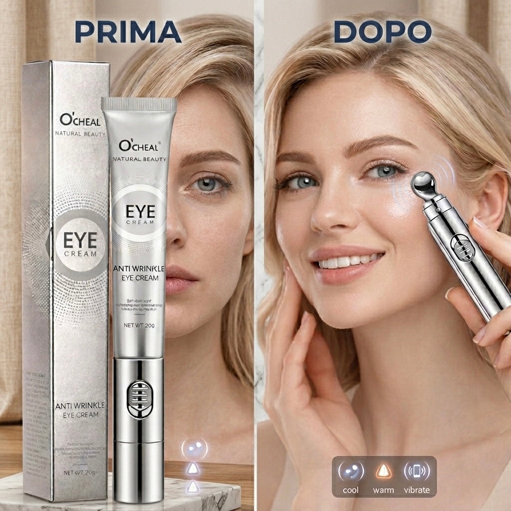 VIBRALIFT EYE PRO™ - Crema contorno occhi con applicatore vibrante