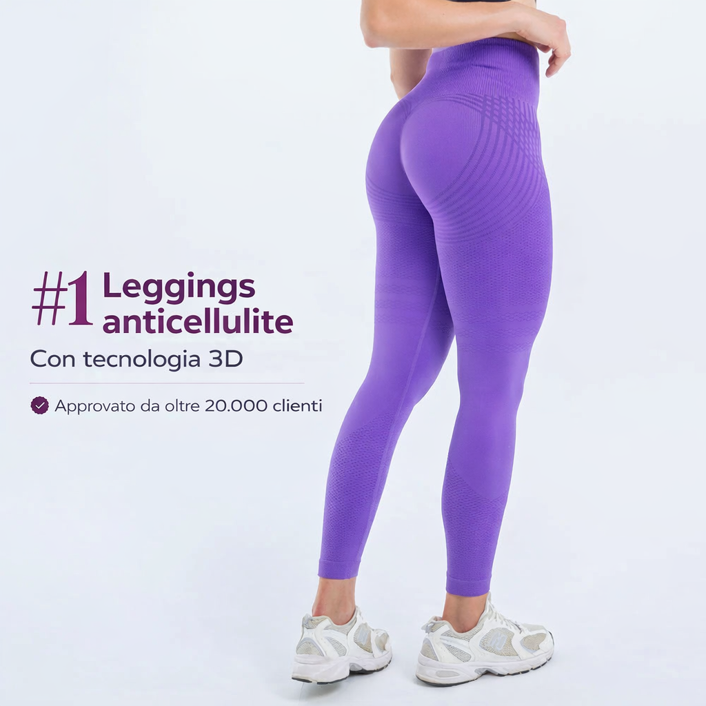 LEGGINS Modellante Anti-Cellulite 3D Drenante