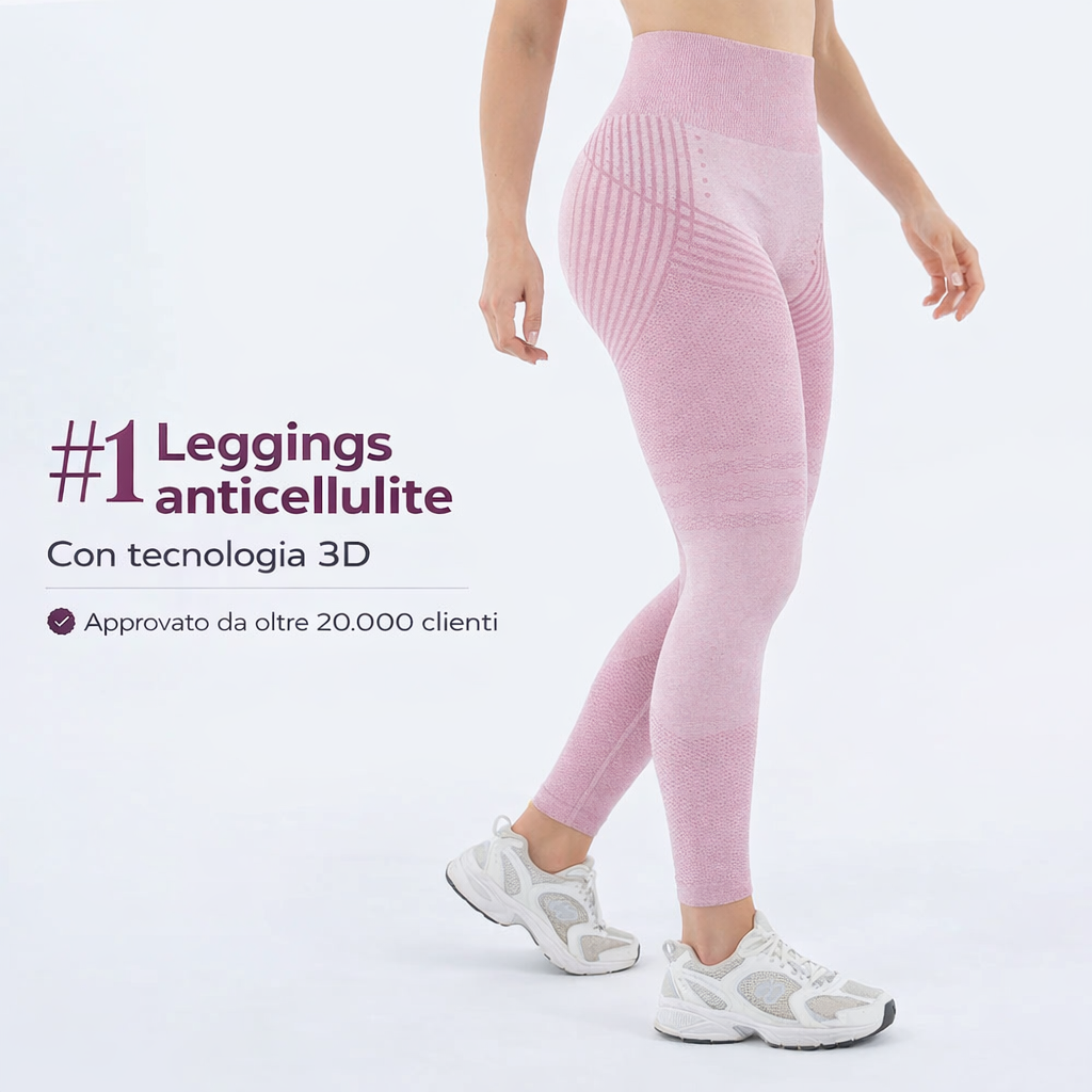 LEGGINS Modellante Anti-Cellulite 3D Drenante