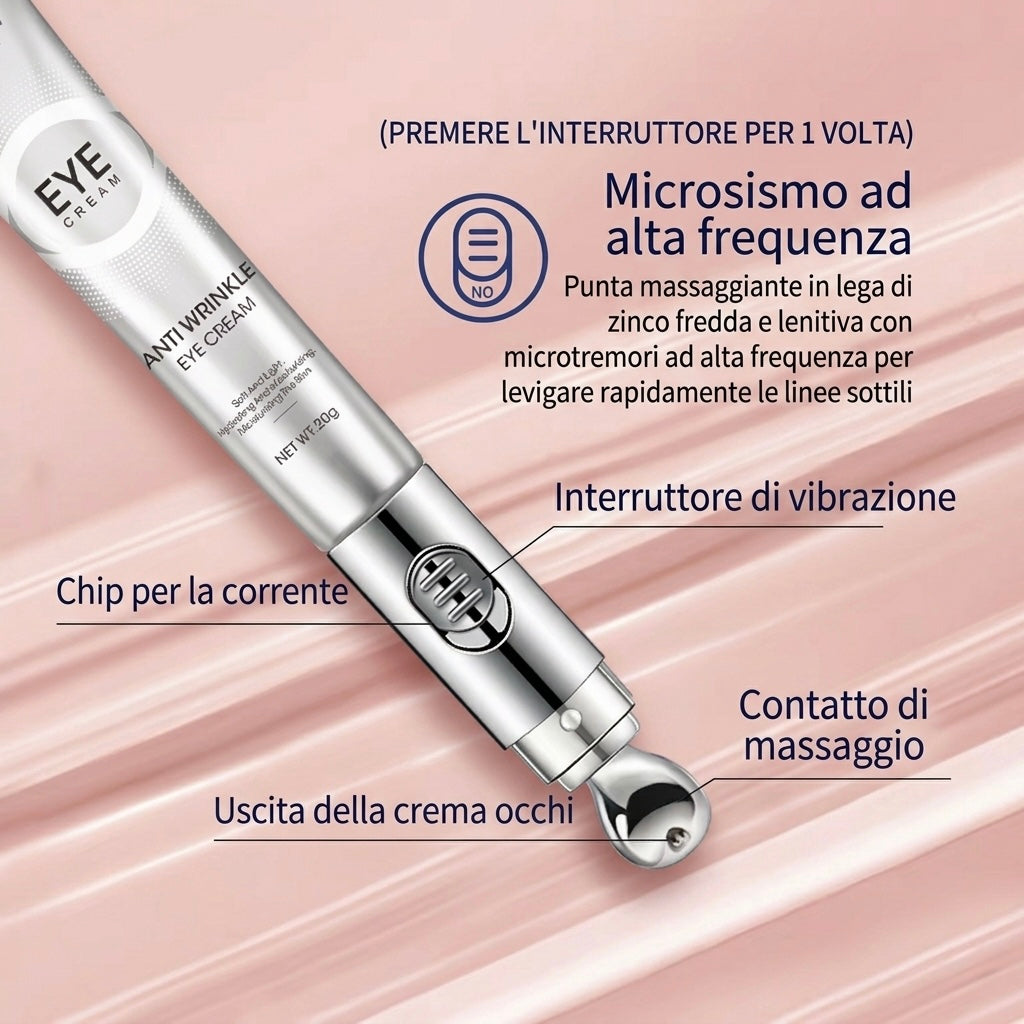 VIBRALIFT EYE PRO™ - Crema contorno occhi con applicatore vibrante
